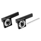 Ручка раздельная LOCKLAND 003 BL, цвет черный - Фото 3