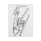 Ручка раздельная LOCKLAND 003 BL, цвет черный - Фото 4