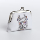 Кошелёк монетница детская на фермуаре, цвет белый - фото 22711522