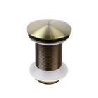 Донный клапан Bronze de Luxe SCANDI 21971/1BR, для раковины, латунь, бронза - Фото 1