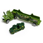 Грузовик инерционный «DINO автовоз», МИКС - Фото 4