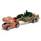 Грузовик инерционный «DINO автовоз», МИКС - Фото 6