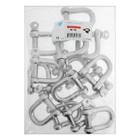 Скоба такелажная, тип прямой, 16 мм, цинк, 15 шт - Фото 5