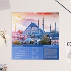Календарь перекидной на ригеле "Искусство архитектуры" 2024, 45х45 см - Фото 2