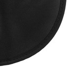 Накидка на сидение, 100×46 см, искусственная кожа, черный - Фото 5