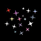 Пайетки для декора «Звёздная ночь», голографические, серебристый - Фото 4