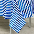 Скатерть «Полоска», 137 × 183 см., цвет синий - Фото 2