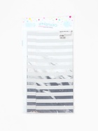 Скатерть одноразовая «Полоска», 137×183 см, серебристая - Фото 6