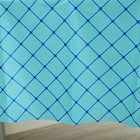 Скатерть «Квадратики», 137 × 183 см., цвет синий - Фото 3