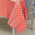 Скатерть «Квадратики», 137 × 183 см., цвет оранжевый - фото 7577888