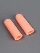 Напальчники для защиты пальцев, силиконовые, 2 шт., бежевые - Фото 2