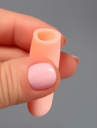 Напальчники для защиты пальцев, силиконовые, 2 шт., бежевые - Фото 4