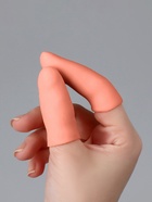 Напальчники для защиты пальцев, силиконовые, 2 шт., бежевые - Фото 7