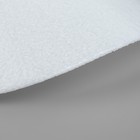 Козырёк для кепки, 5 × 17,5 × 5,5 см, цвет белый - Фото 4