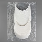 Козырёк для кепки, 7 × 17,5 × 6 см, цвет белый - Фото 5