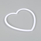 Основа для творчества и декора «Сердце», набор 15 шт., размер 1 шт. — 10×10×0.53 см - Фото 3