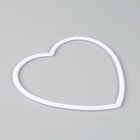 Основа для творчества и декора «Сердце», набор 5 шт., размер 1 шт. — 20×20×0.73 см - Фото 3