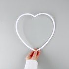 Основа для творчества и декора «Сердце», набор 3 шт., размер 1 шт. — 25×25×0.73 см - Фото 6