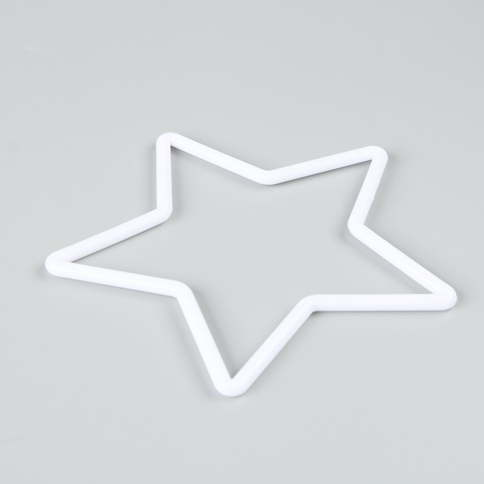 Основа для творчества и декора «Звезда» набор 10 шт., размер 1 шт. — 15 × 15 × 0,53 см