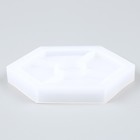 Форма силиконовая универсальная «Шестиугольник», размер изделия 11,6 × 10,1 × 1,2 см - Фото 5