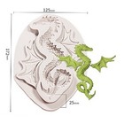Форма силиконовая универсальная «Большой дракон», 15,2 × 5,2 × 1,5 см - фото 7336400