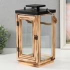 Подсвечник дерево "Лаконичность" 31х15х15 см - фото 22938058