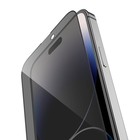 Защитное стекло Hoco, для iPhone 14 Pro, антишпион, полный клей, 0.33 мм, 9 H - фото 7304122