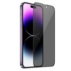 Защитное стекло Hoco, для iPhone 14 Pro Max, антишпион, полный клей, 0.33 мм, 9 H - фото 51330243