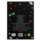 Раскраска чёрная «‎Котики-няшки»‎, А4 - фото 24343101