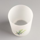 Подсвечник "ЯГОДЫ. Черника" 9,3х7,7 см, 240 мл - фото 22766110