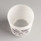 Подсвечник "ЦВЕТОЧНАЯ ПОЛЯНА" 9,3х7,7 см, 240 мл - фото 25469945