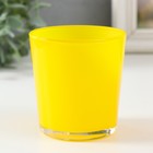 Подсвечник "ЖЕЛТЫЙ ЛЮСТР ОДА" 8,5х7,5 см, 250мл - фото 22766190