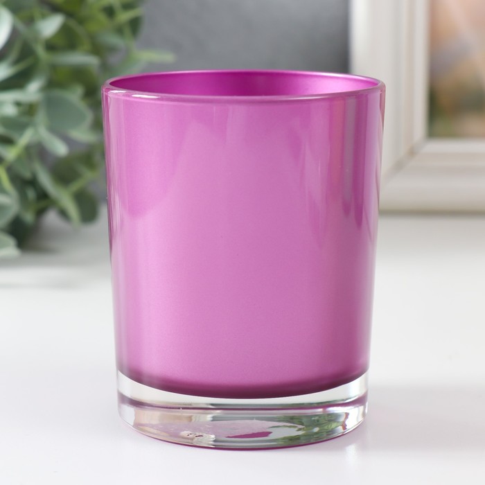 Стеклянный подсвечник «Малина стакан», 9×7.5 см, 250 мл