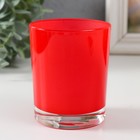 Подсвечник "КРАСНЫЙ ЛЮСТР" 9,5х7,5 см, 250 мл 9894473 - фото 16383073