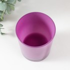 Подсвечник "ЛИЛОВЫЙ  ЛЮСТР" 9,5х7,5 см, 250 мл - фото 31287379