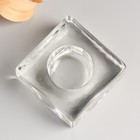 Подсвечник "КВАДРАТ" 3х8 см - фото 22766253