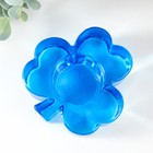 Подсвечник "ЛИСТОЧЕК" СИНИЙ 3,2х9,6 см, 40мл - фото 25479571