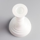 Подсвечник "БЕЛЫЙ ГЛЯНЕЦ КРИСТОФФ-2" 14х8,5 см 9894705 - фото 16352688