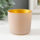 Подсвечник "ЗОЛОТО_5 ДЭЙ" 5,5х6 см, 100 мл - фото 22773500