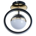 Светильник "Альциона" LED 37Вт 3000-6000К черно-золотой 20х20х22 см BayerLux - Фото 2