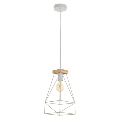 Светильник BayerLux «Дженаз» Е27 40 Вт белый 15×15×32-130 см