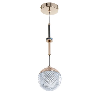 Светильник BayerLux «Джасо» 1хLED 20 Вт золото 12×12×37 см