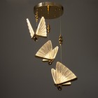 Светильник BayerLux "Бабочки" 3хLED 18Вт золото - фото 24720165