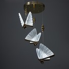 Светильник BayerLux "Бабочки" 3хLED 18Вт золото - фото 24720167