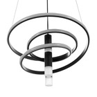 Люстра BayerLux "Артес" LED 100Вт 3000-6000К черный 45х48х23 см - фото 22712041