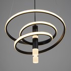 Люстра BayerLux "Артес" LED 100Вт 3000-6000К черный 45х48х23 см - фото 22712042