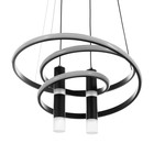 Люстра BayerLux "Артес" LED 100Вт 3000-6000К черный 45х48х23 см - фото 22712046