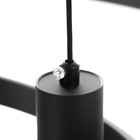 Люстра BayerLux "Артес" LED 100Вт 3000-6000К черный 45х48х23 см - фото 22712049