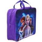 Папка с ручками текстильная А4, 35×27×10 cм, «Холодное сердце» - Фото 3