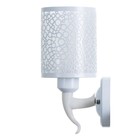 Бра "Круги" E27 15Вт белый 12х14х25 см - фото 22712235